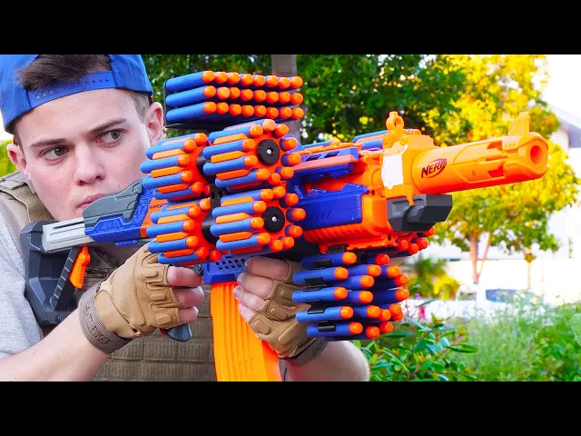 nerf war: million subscriber series